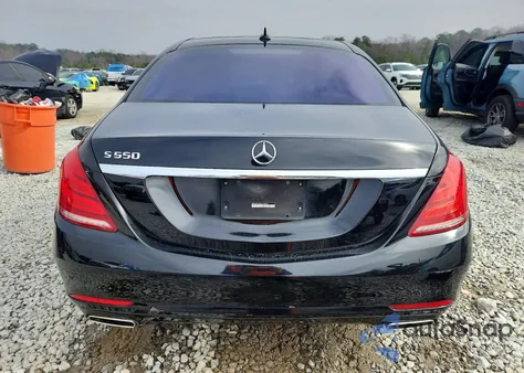 2016 Mercedes-Benz S 550 z USA, uszkodzony, nr VIN WDDUG8CB8GA220280